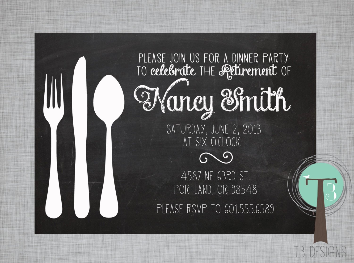 Free Dinner Party Invitation Template Luxury Free Dinner Party