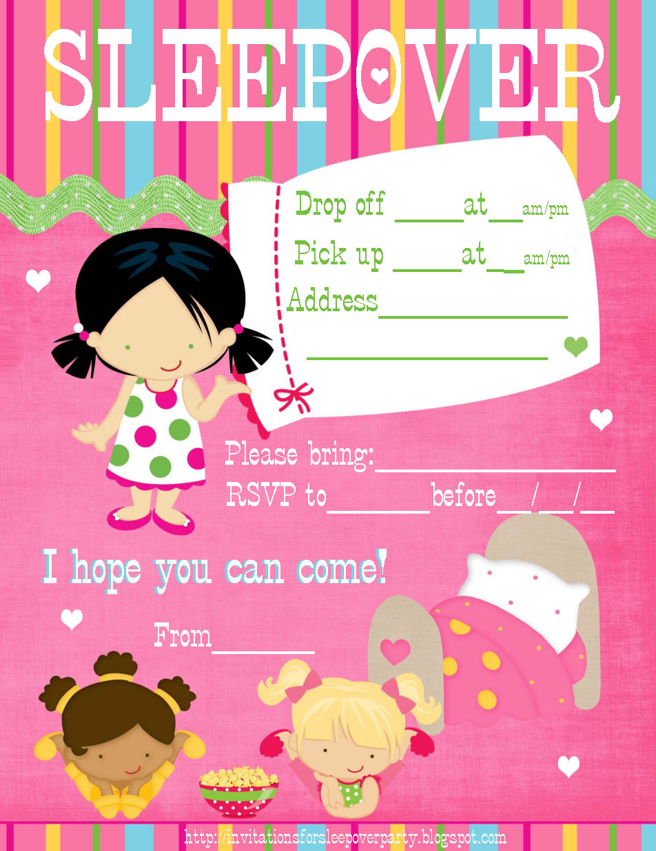 Free Party Invitation Templates To Print