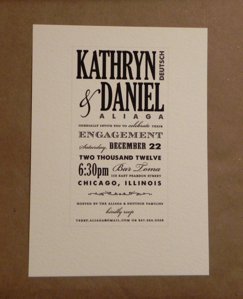 Free Printable Engagement Party Invitations