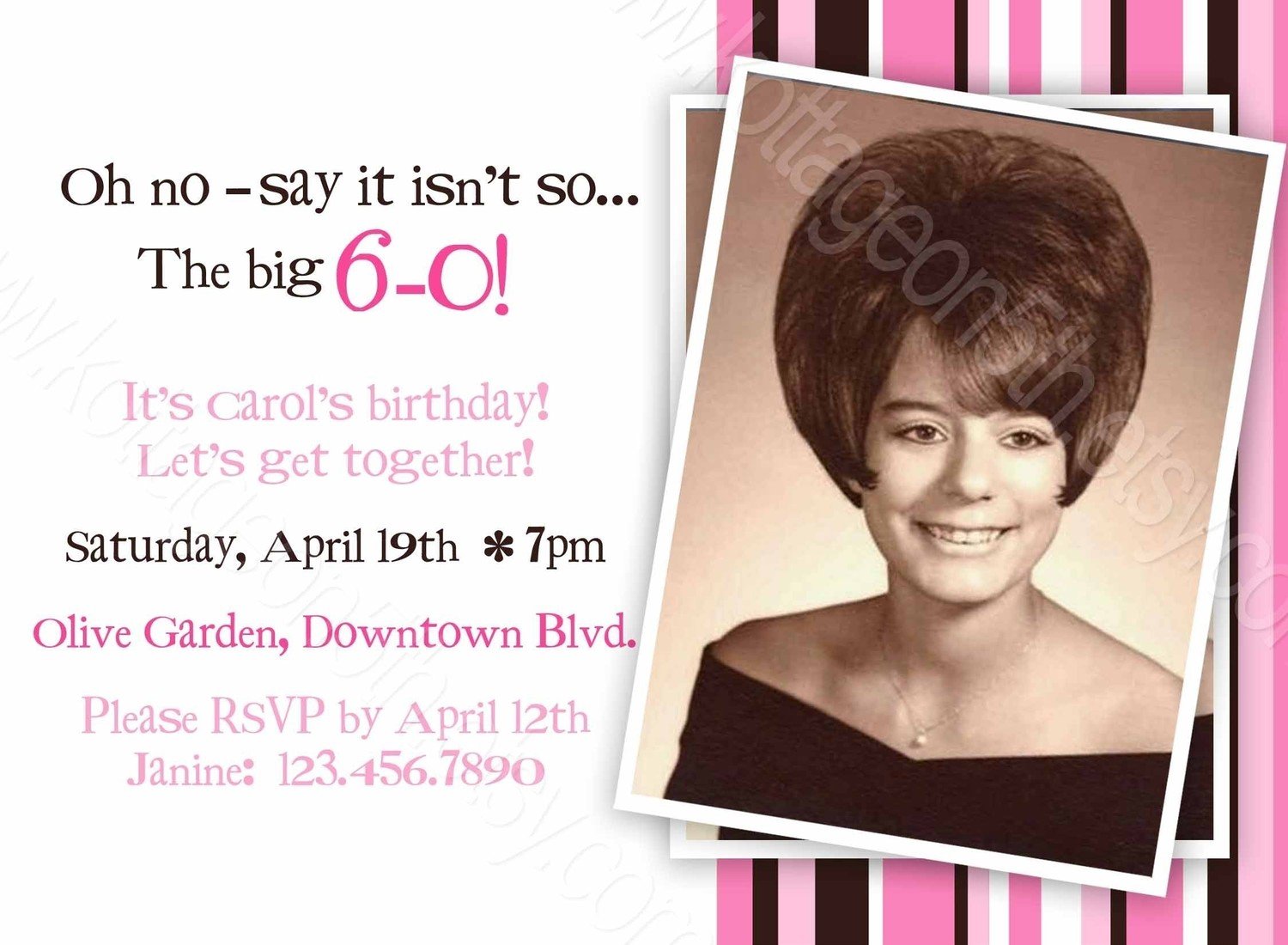 Funny Sayings For 60th Birthday Invitations