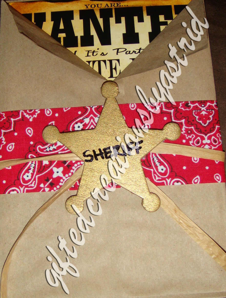 Gifted Creations By Astrid  Custom Woody Invitations