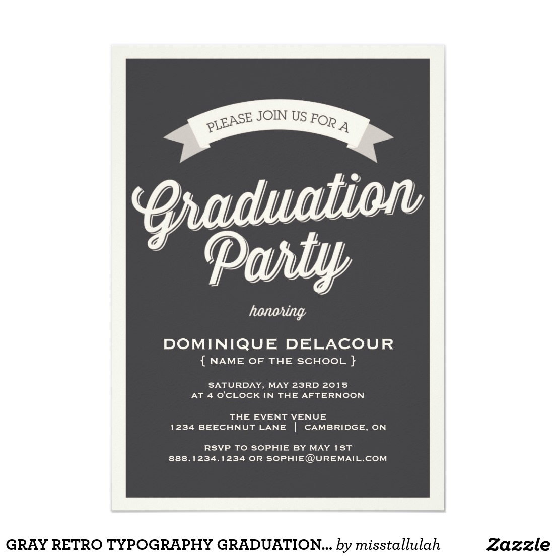 Graduation Party Invitations Fabulous Graduation Party Invitations