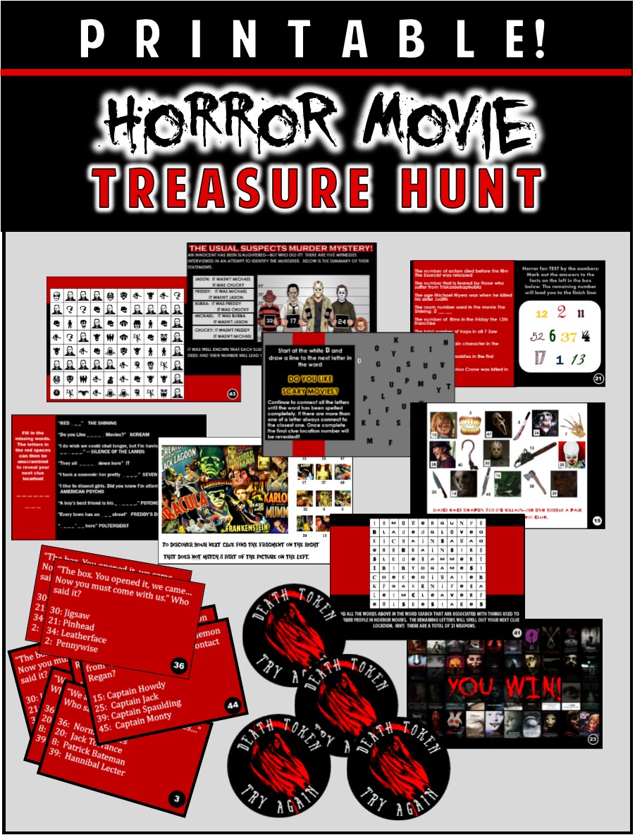 Horror Movie Party Game