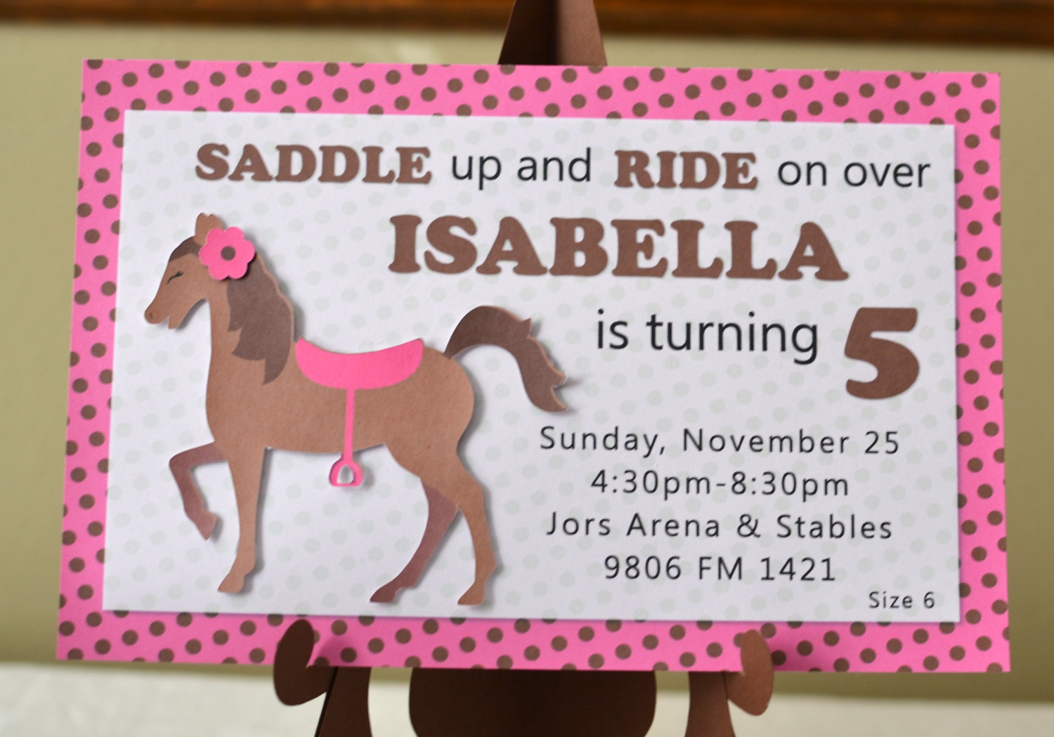 Horse Party Invitations