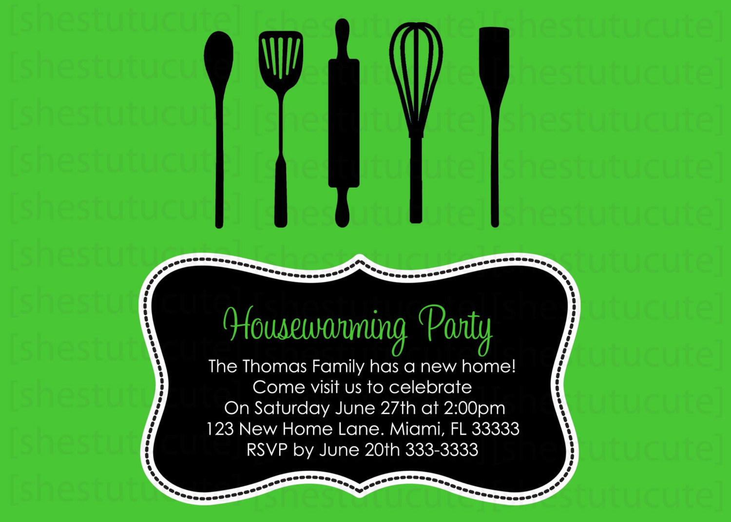 Housewarming Party Invite Template