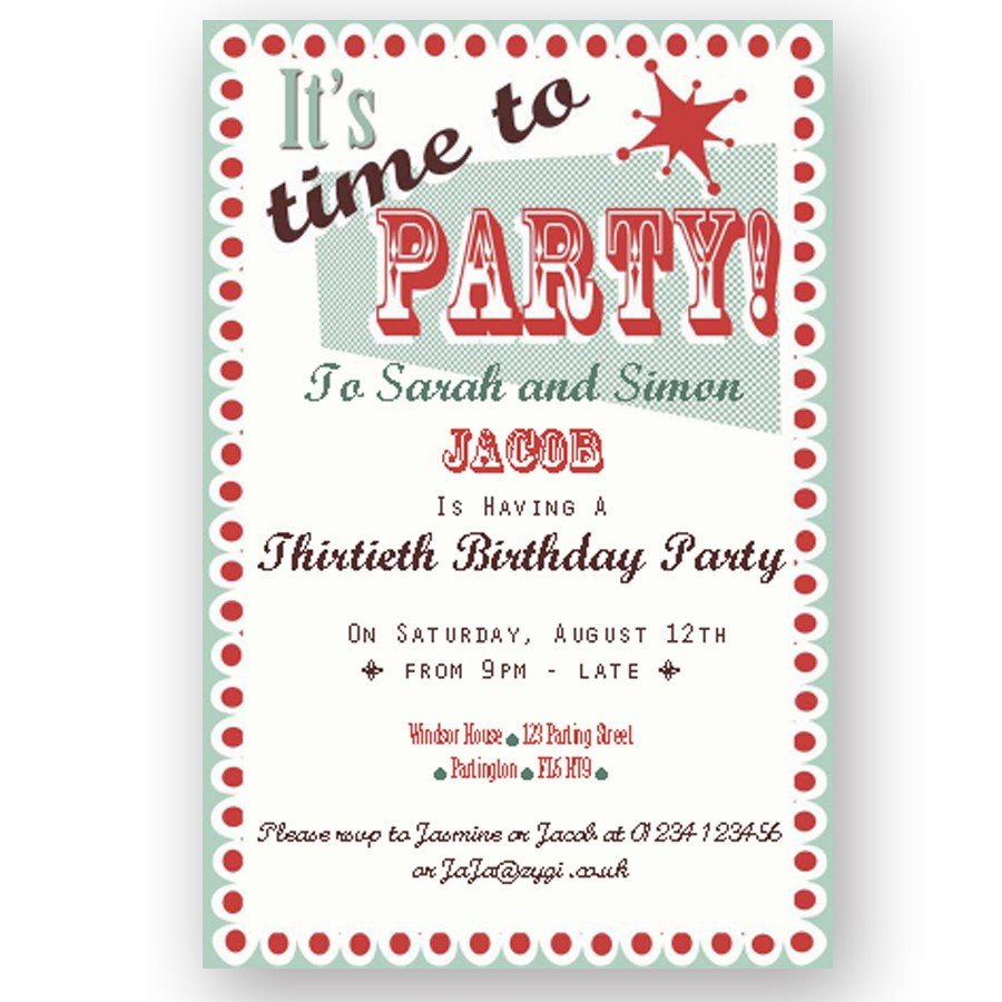 How To Write A Party Invitation