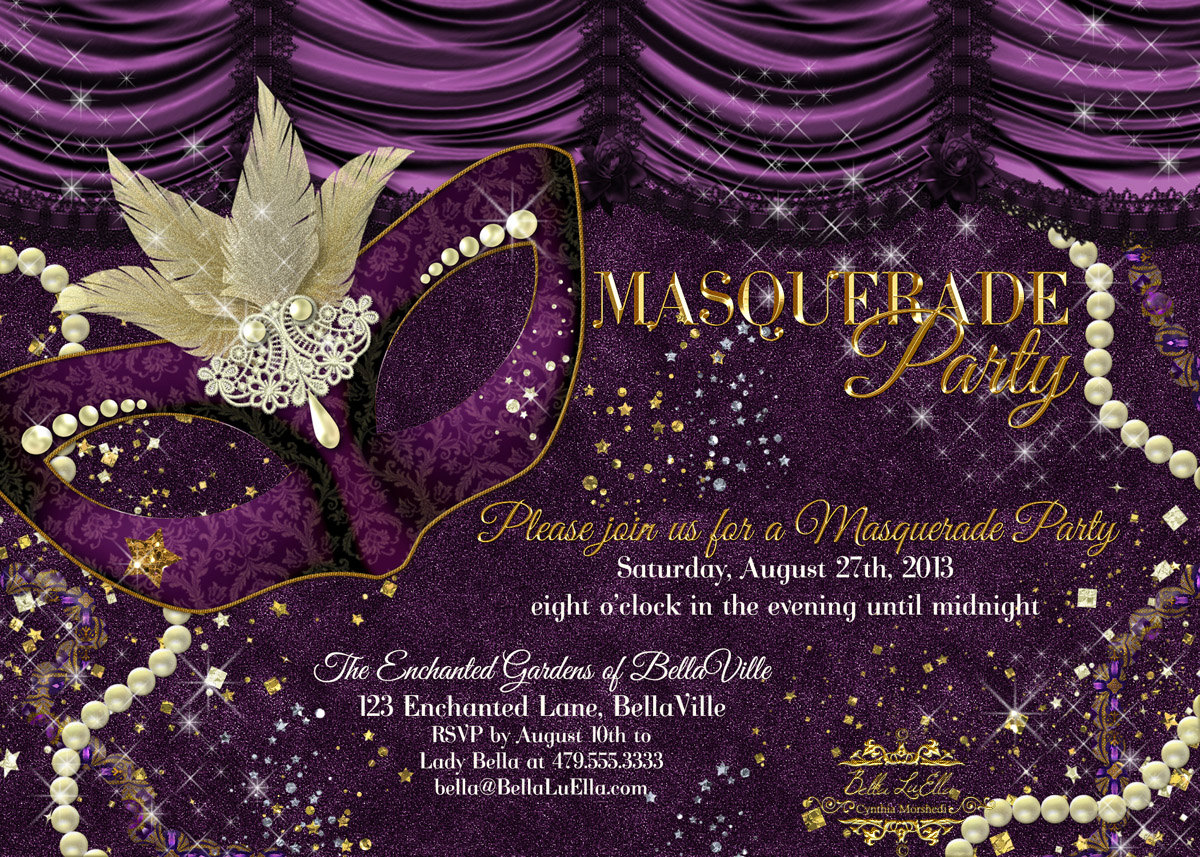 Masquerade Printable