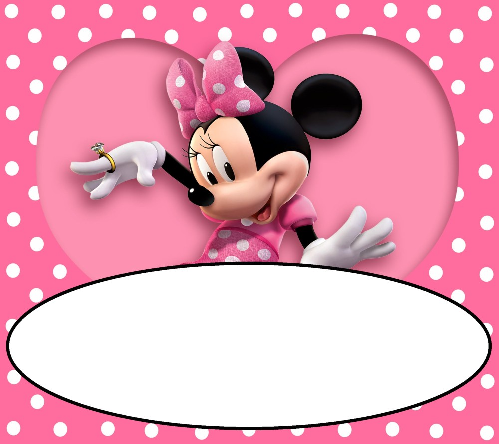 Minnie Mouse Free Printable Invitation Templates