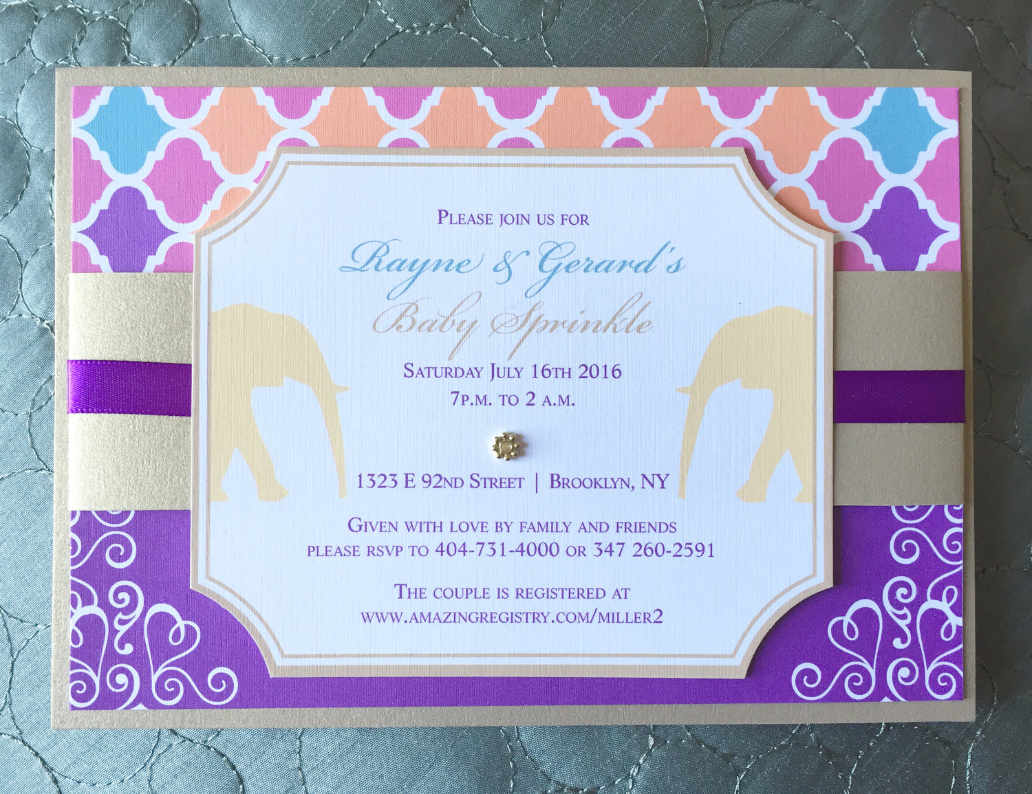 Moroccan Invitation