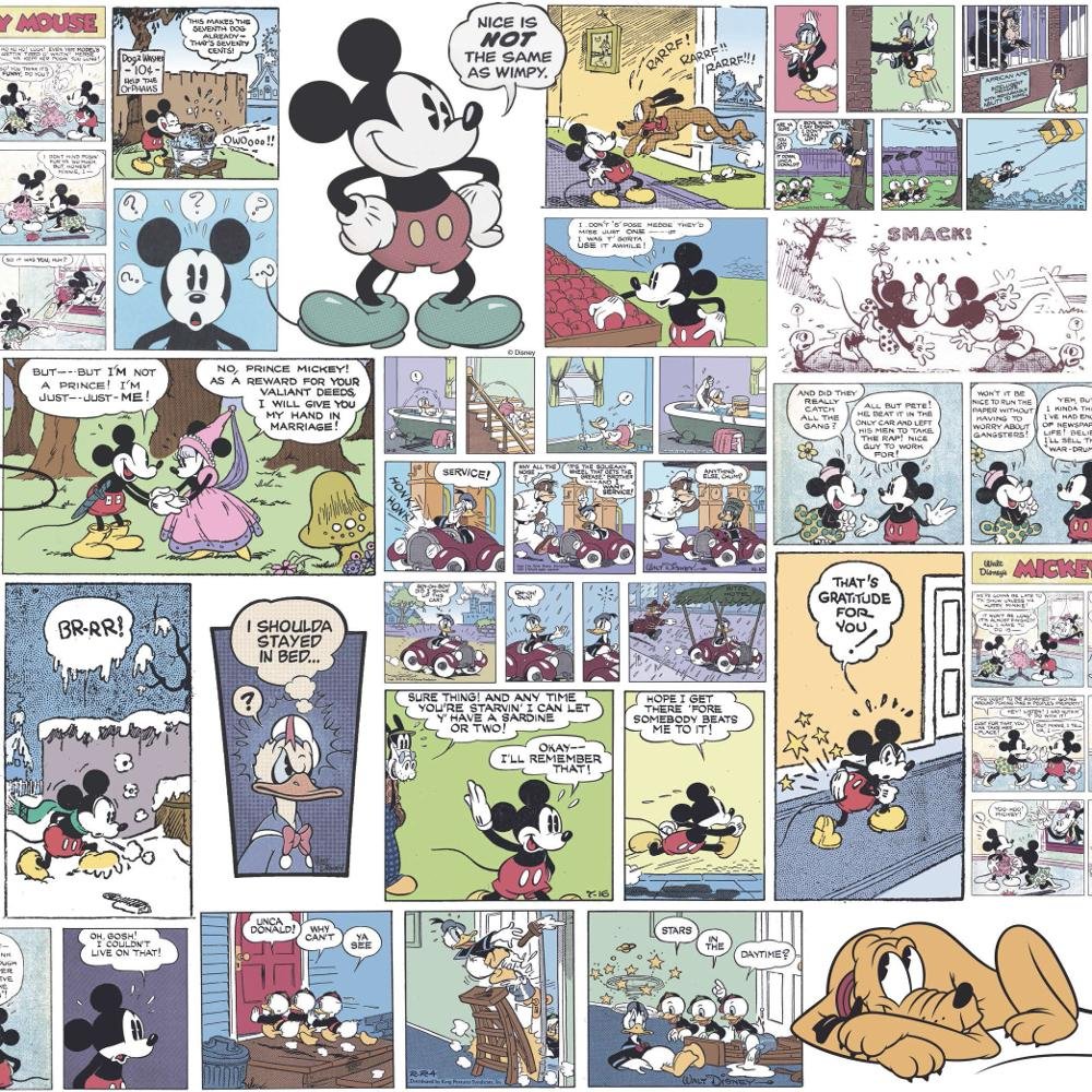 New Official Disney Mickey Minnie Donald Duck Comic Cartoon