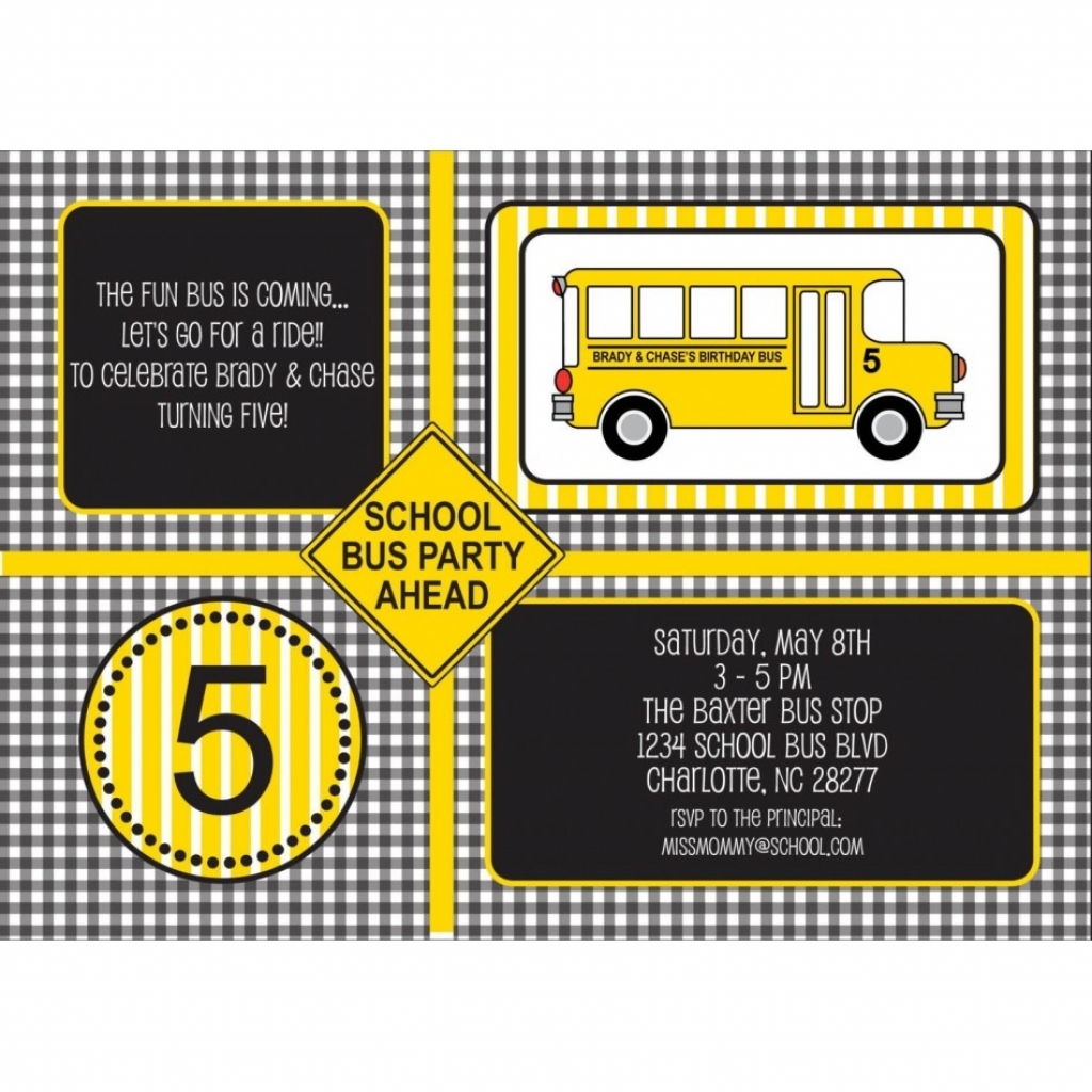 Party Bus Invitations Vip Pass Limo Pass Bachelorette Party 21st