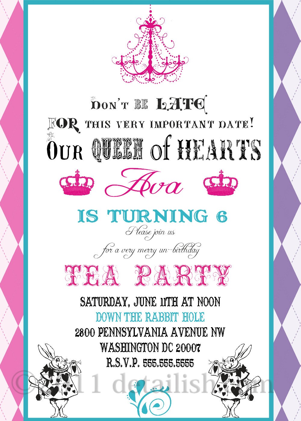 Party Invitation Samples