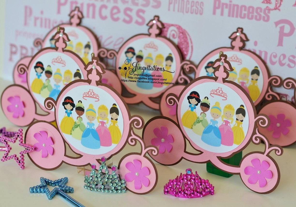 Princess Tiana, Cinderella, Belle, Sleeping Beauty And Snow White