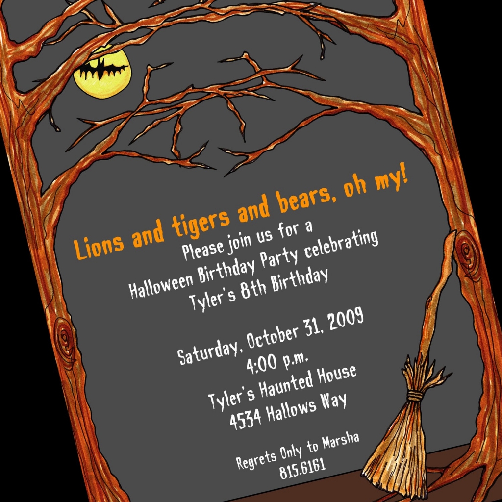 Pumpkin Carving Invitation Wording