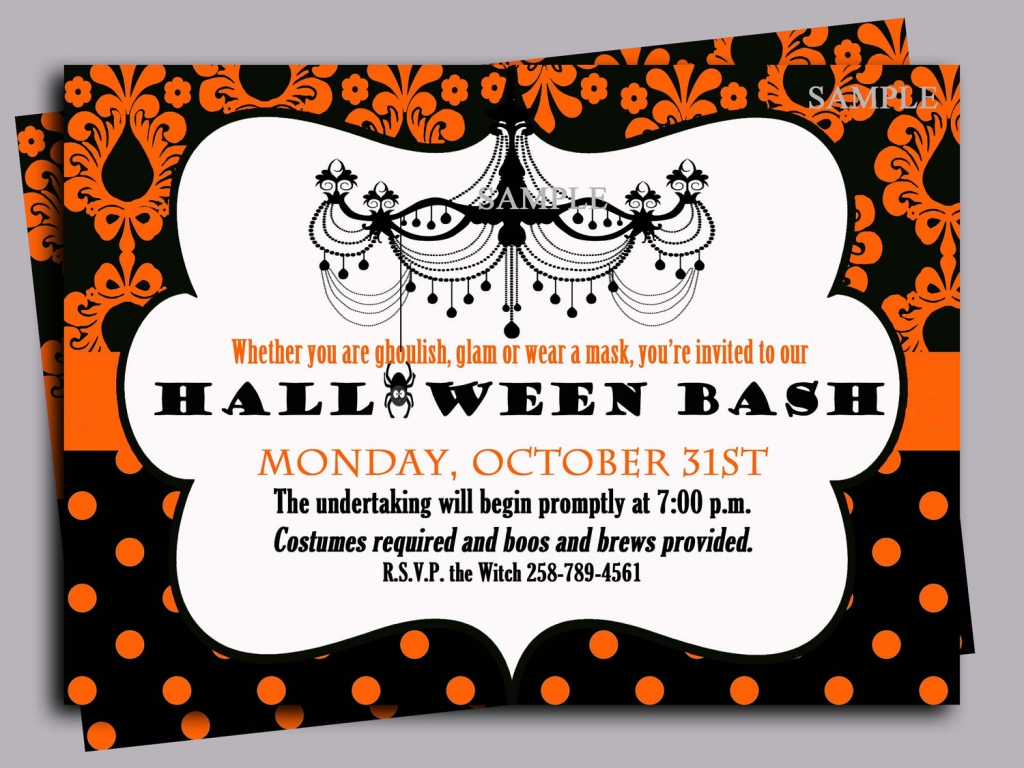 Pumpkin Carving Party Invitation Wording