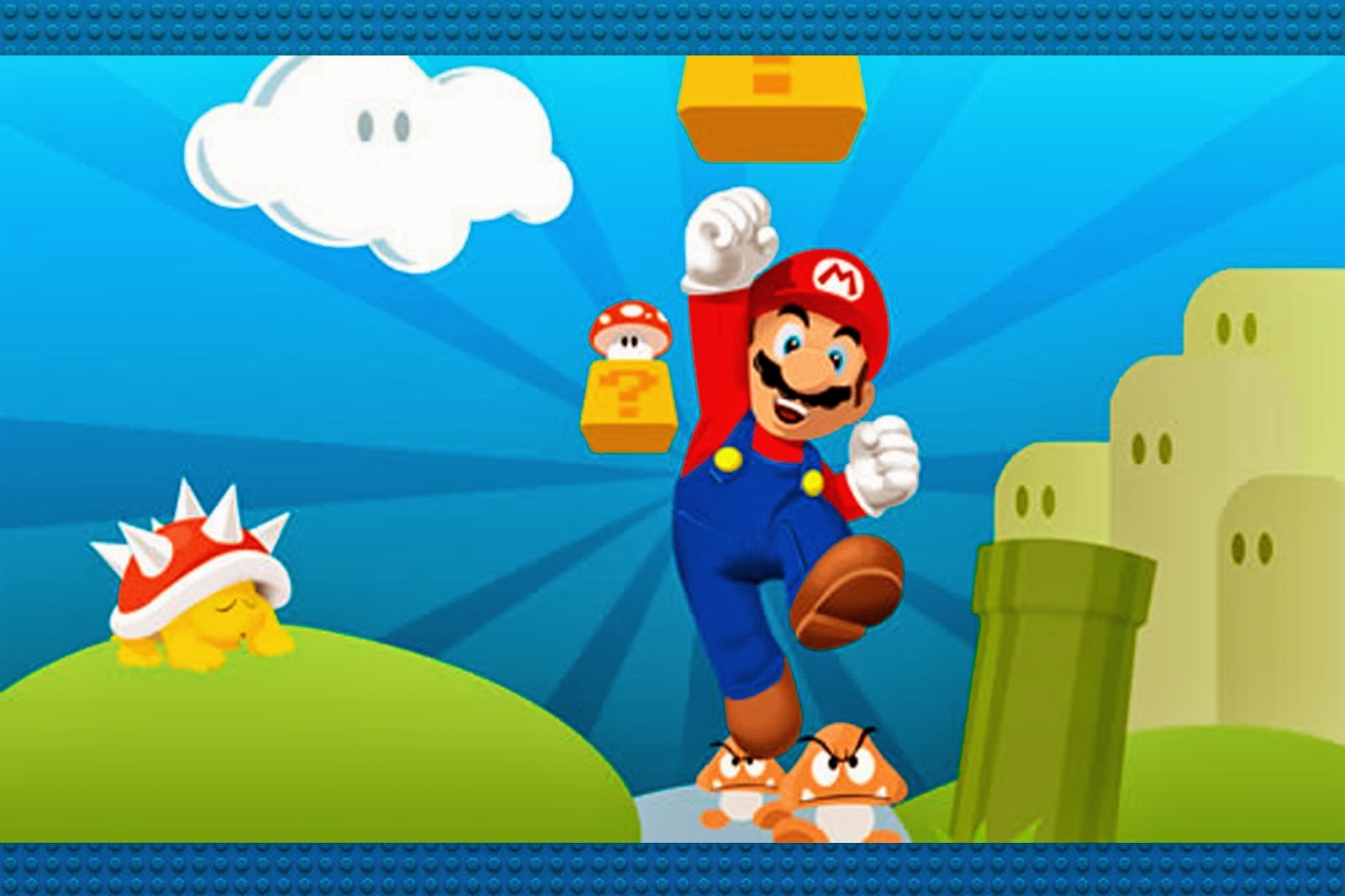 Super Mario Bros Free Party Printables And Invitations