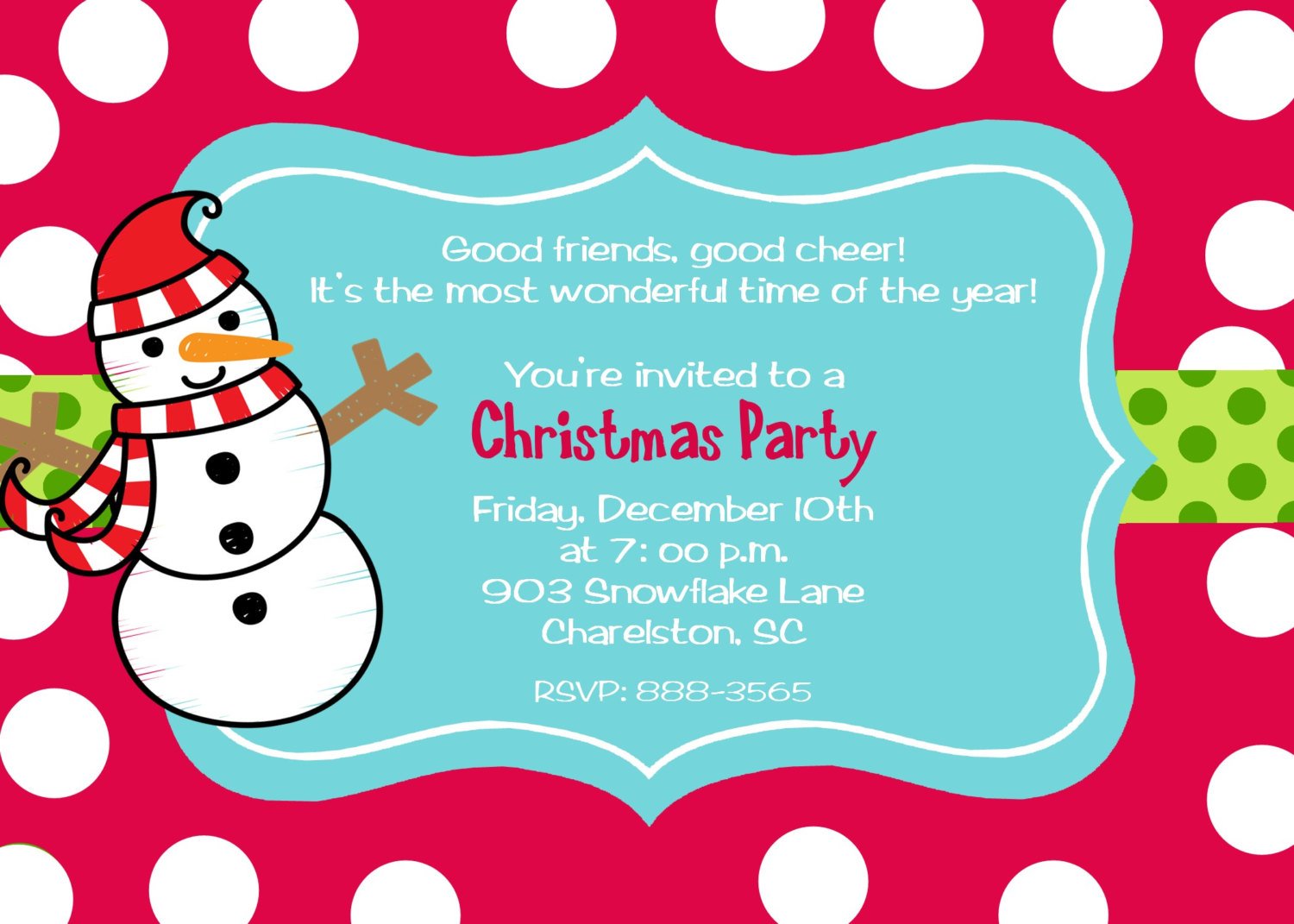 Tips To Create Christmas Party Invitations