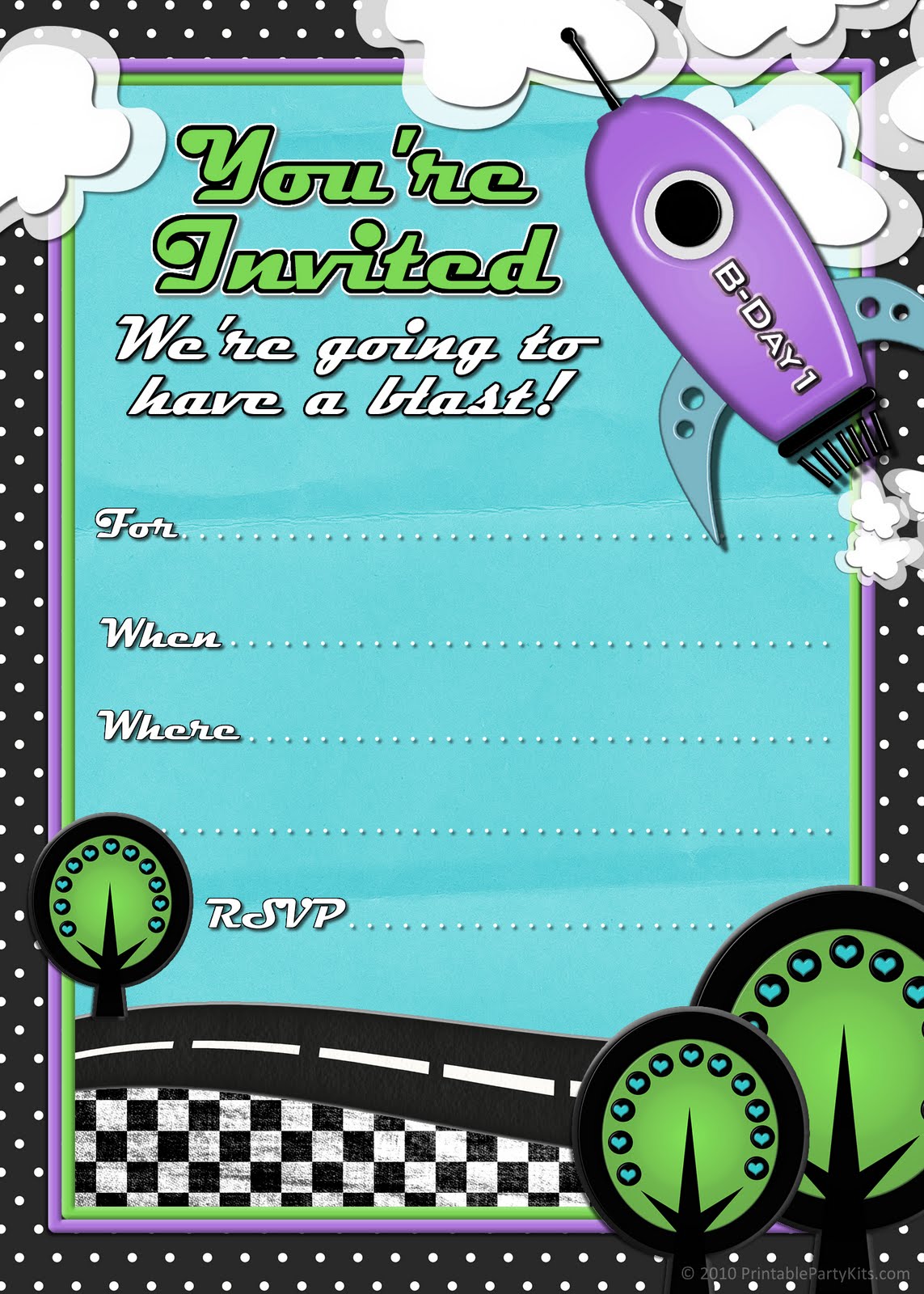 Top 13 Boy Birthday Party Invitations