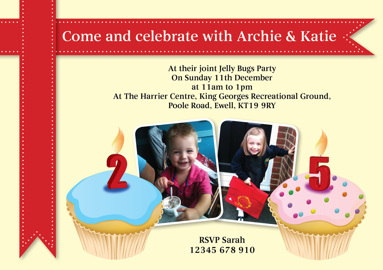 Wording Joint Birthday Party Invitations