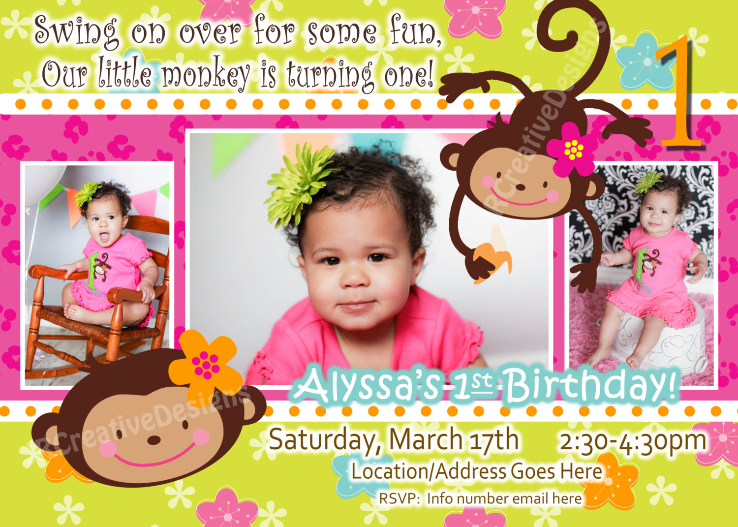 1000+ Images About Addison's 1st Birthday On Pinterest