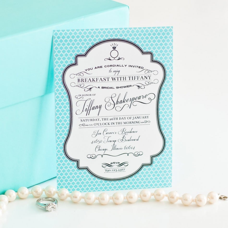 1000+ Images About Breakfast At Tiffanys Shower On Pinterest