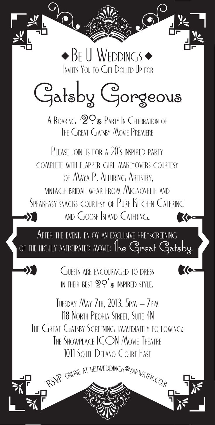 1000+ Images About Gatsby Year End Party On Pinterest