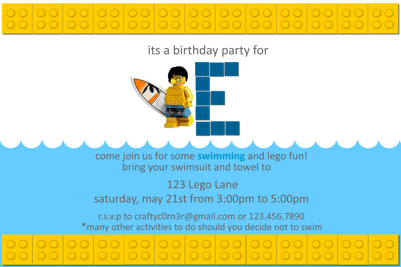 1000+ Images About Lego Birthday Party On Pinterest