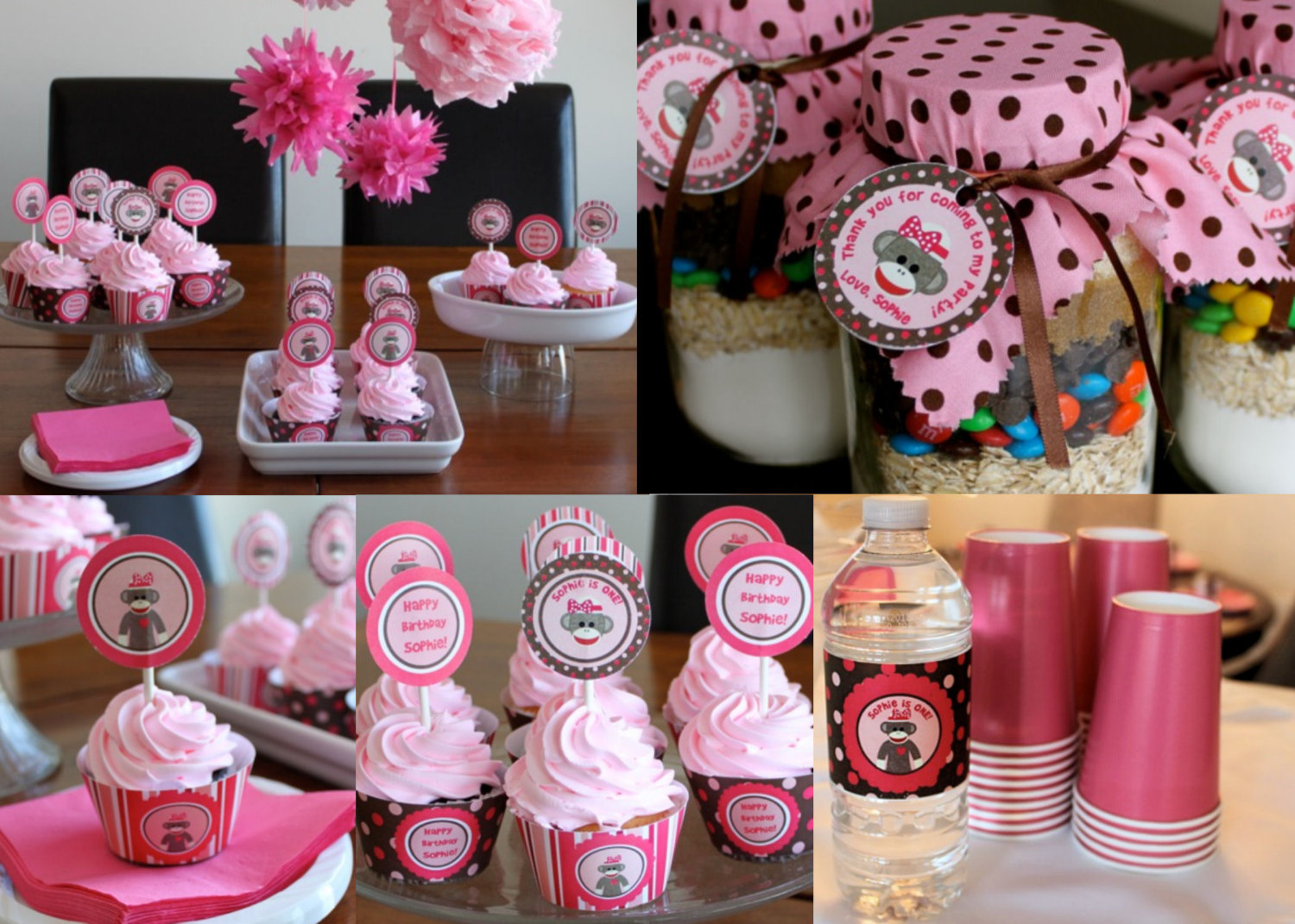 1000+ Images About Sock Monkey Party