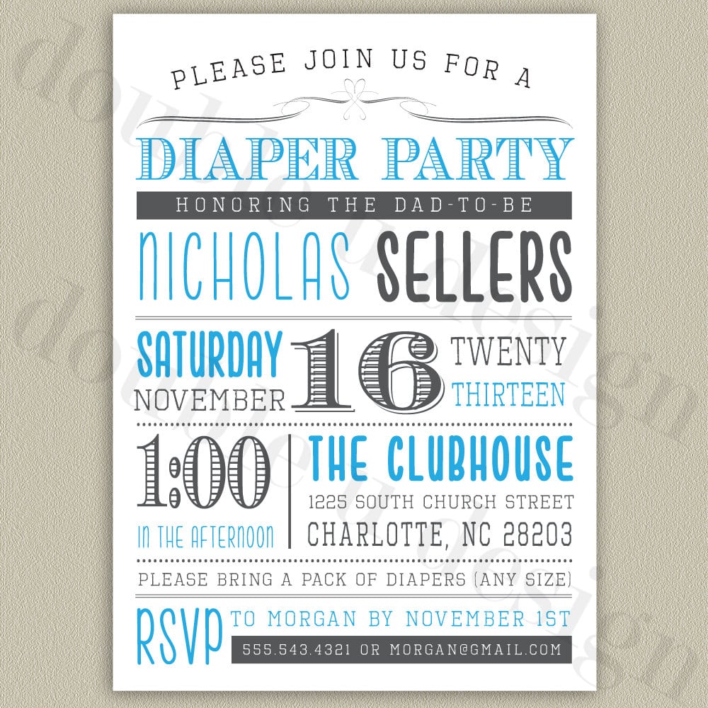 10+ Images About Diaper Party On Pinterest