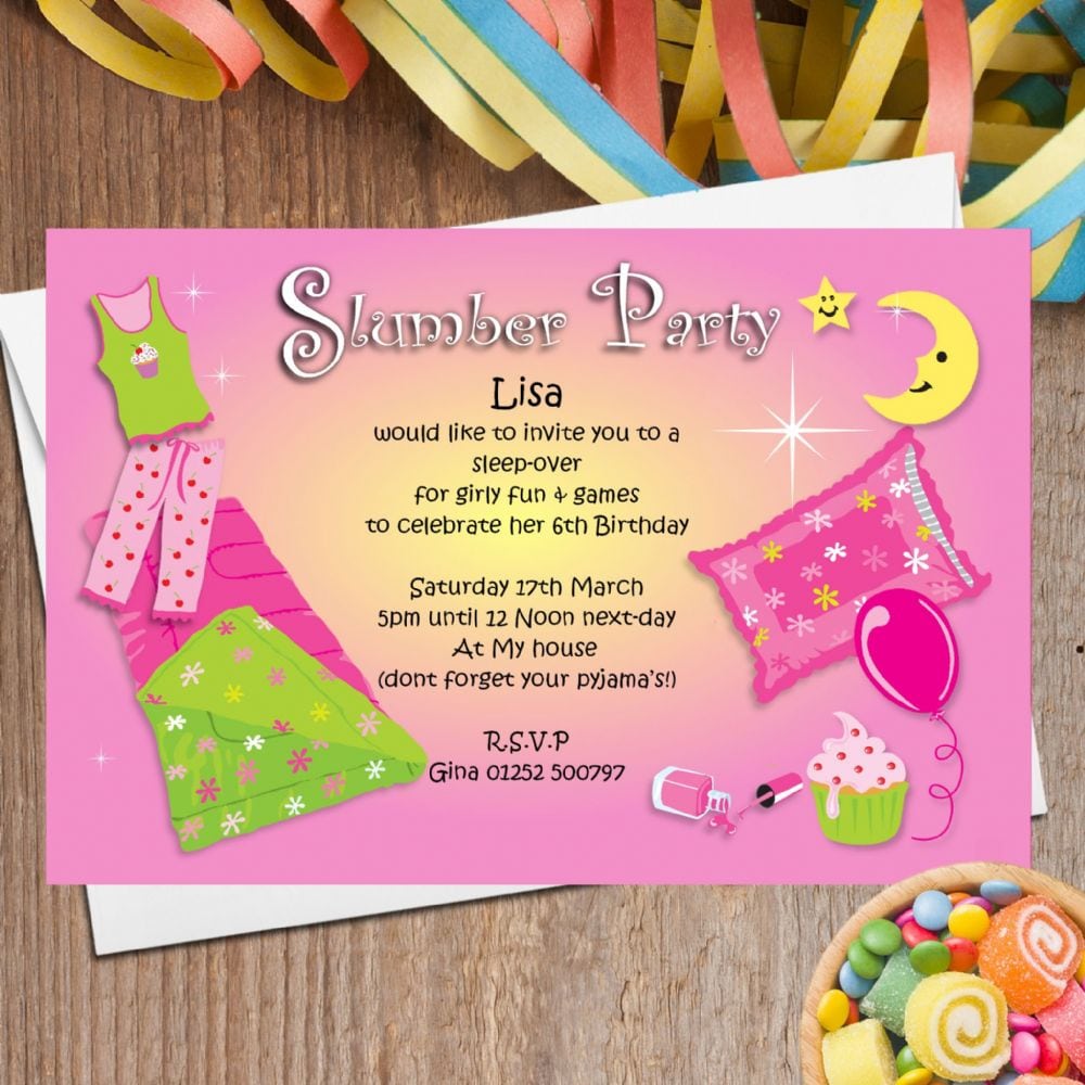 10 Personalised Pyjama Sleep