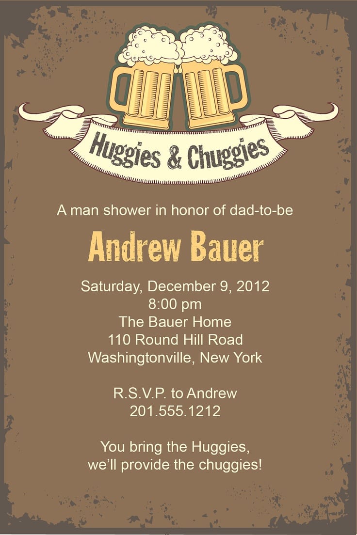 17 Best Ideas About Diaper Party Invitations On Pinterest