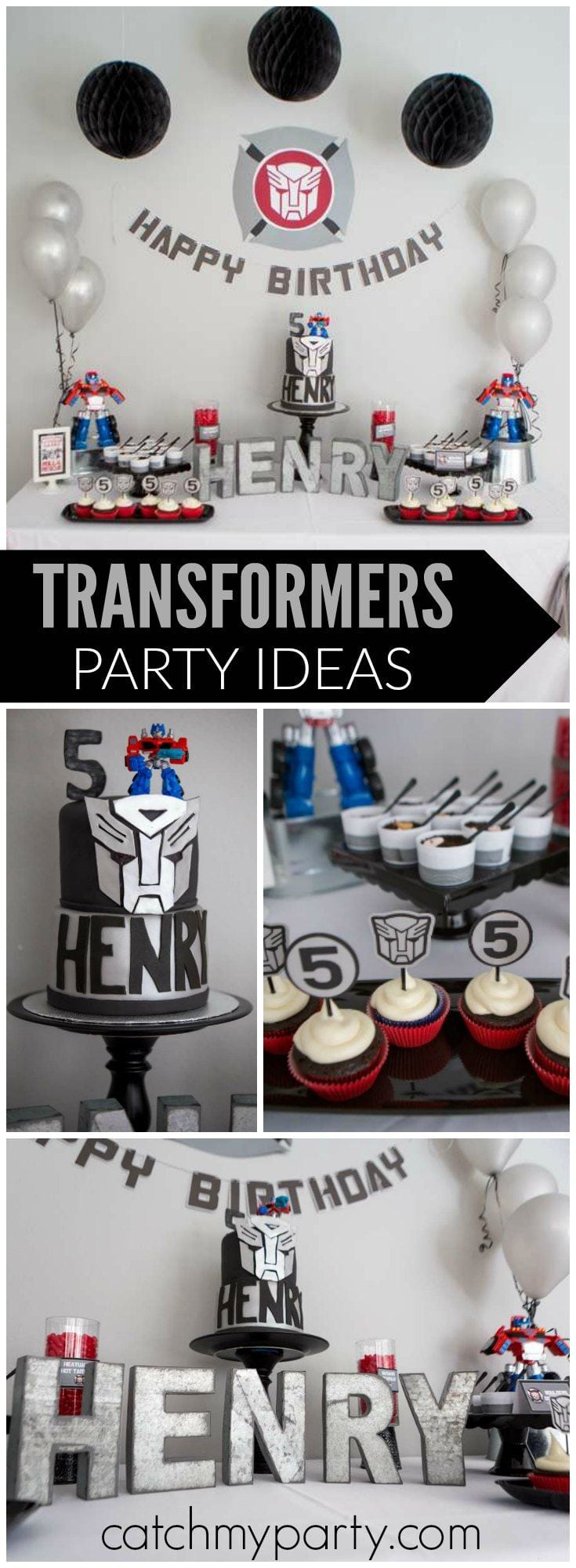17 Best Ideas About Transformers Birthday Parties On Pinterest