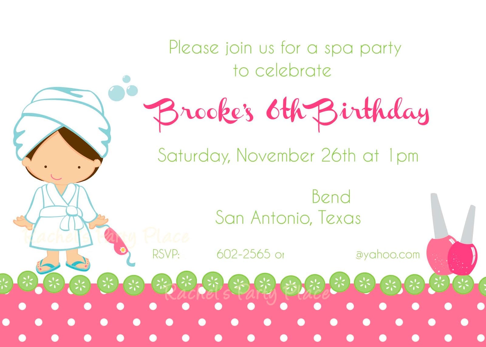 17 Best Images About Annika's 7th Spa Party On Pinterest