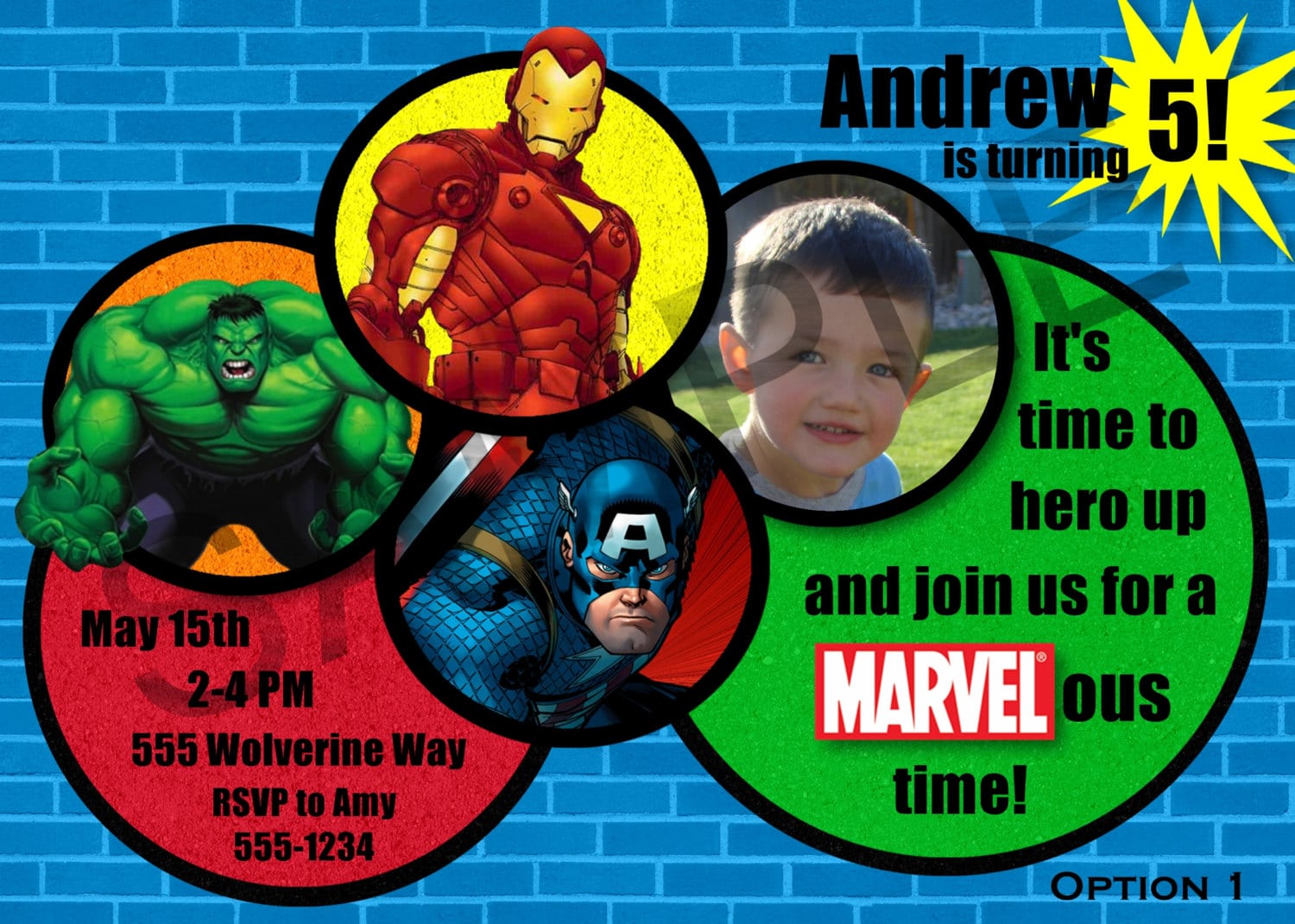 17 Best Images About Avengers Invitations On Pinterest