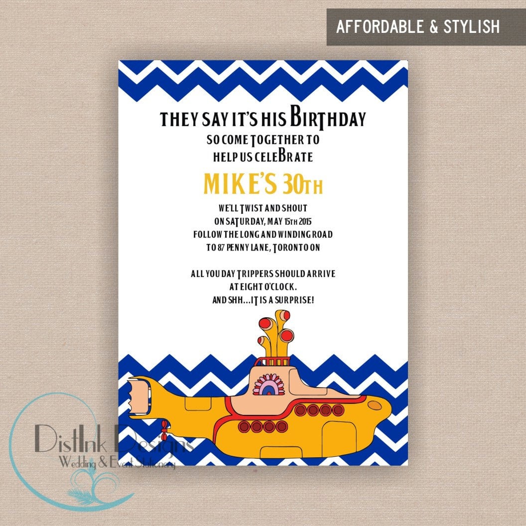17 Best Images About Beatles Birthday Ideas On Pinterest
