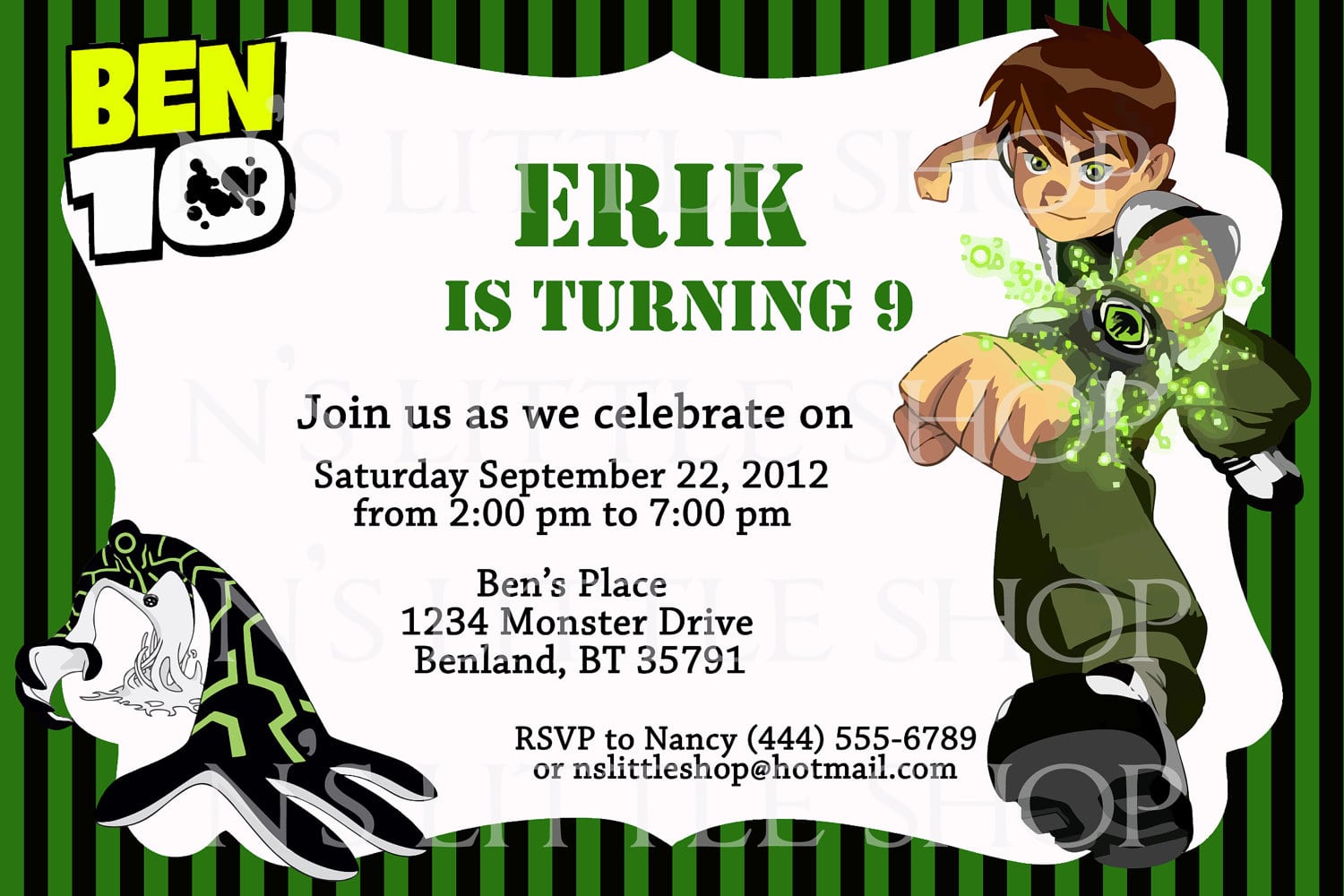 17 Best Images About Ben 10 Party On Pinterest