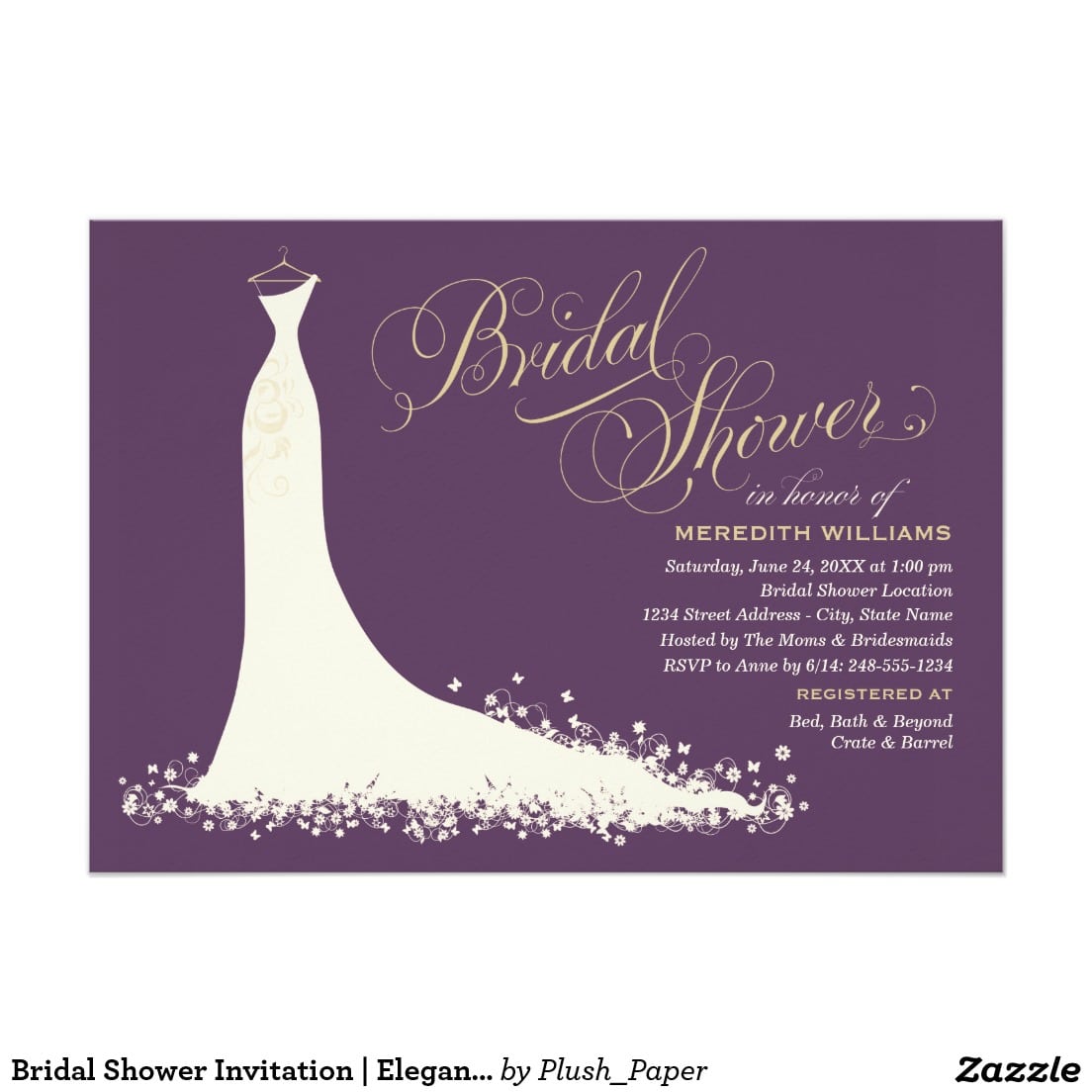 17 Best Images About Bridal Shower Invitations On Pinterest