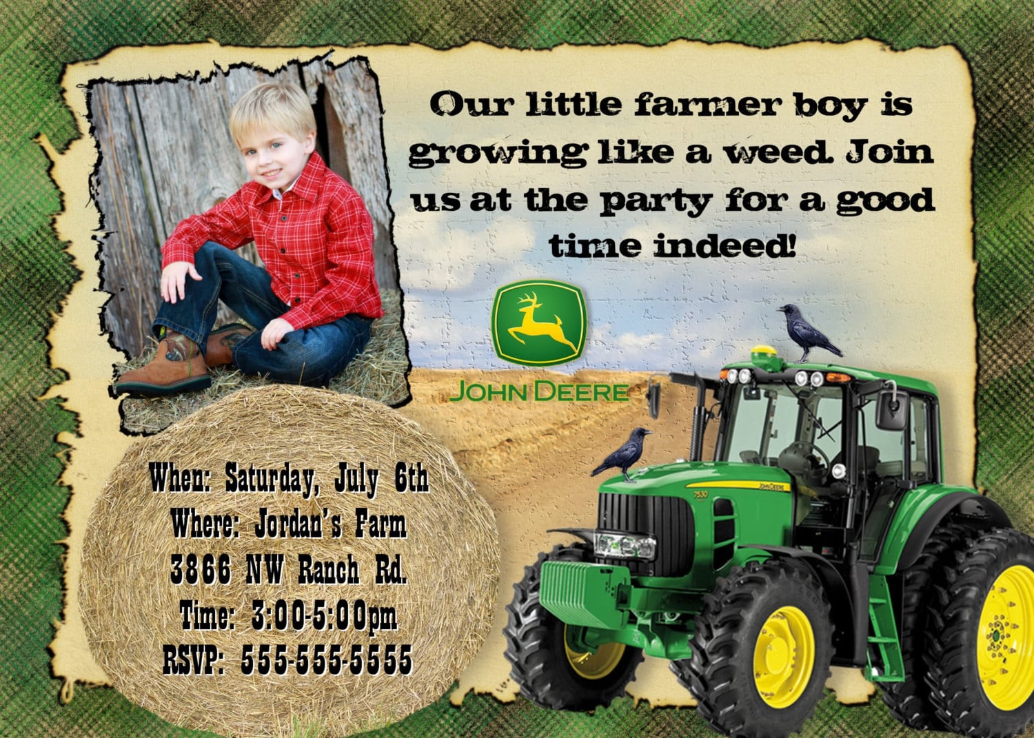 17 Best Images About John Deere Party On Pinterest