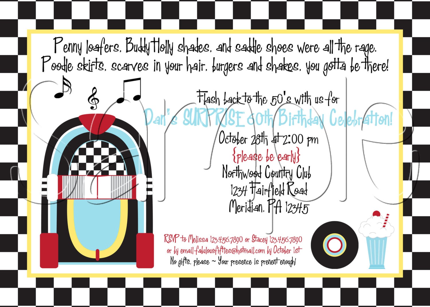 17 Best Images About Retro Birthday Party Ideas On Pinterest
