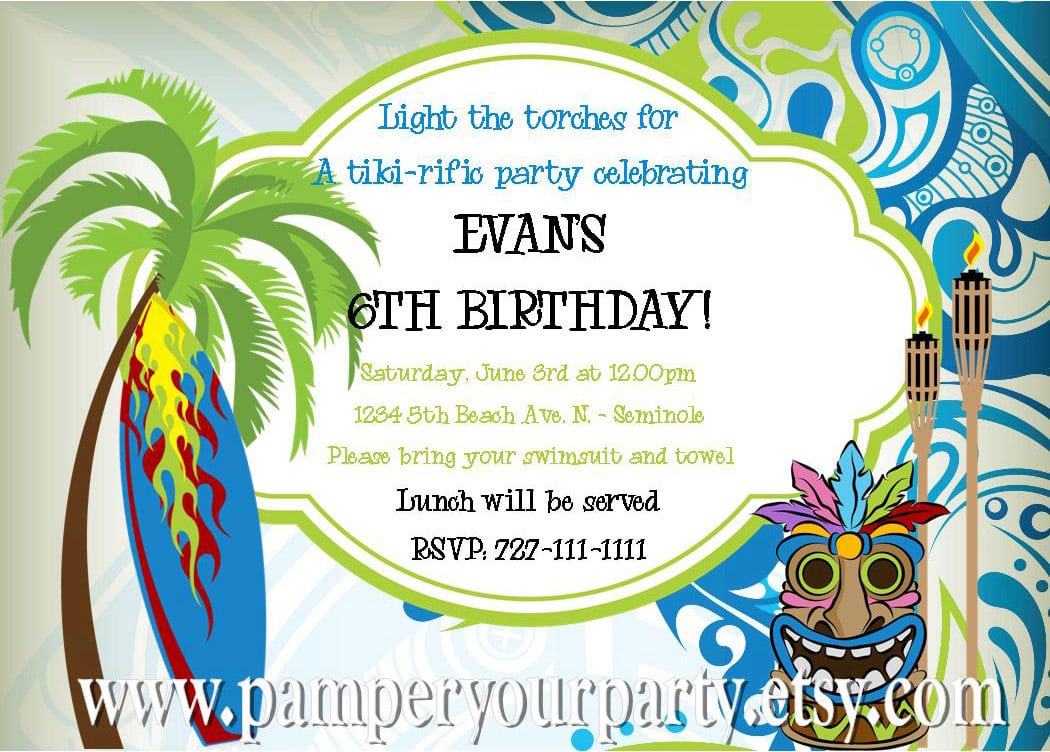 17 Best Images About Surf Party Or Wedding Theme On Pinterest