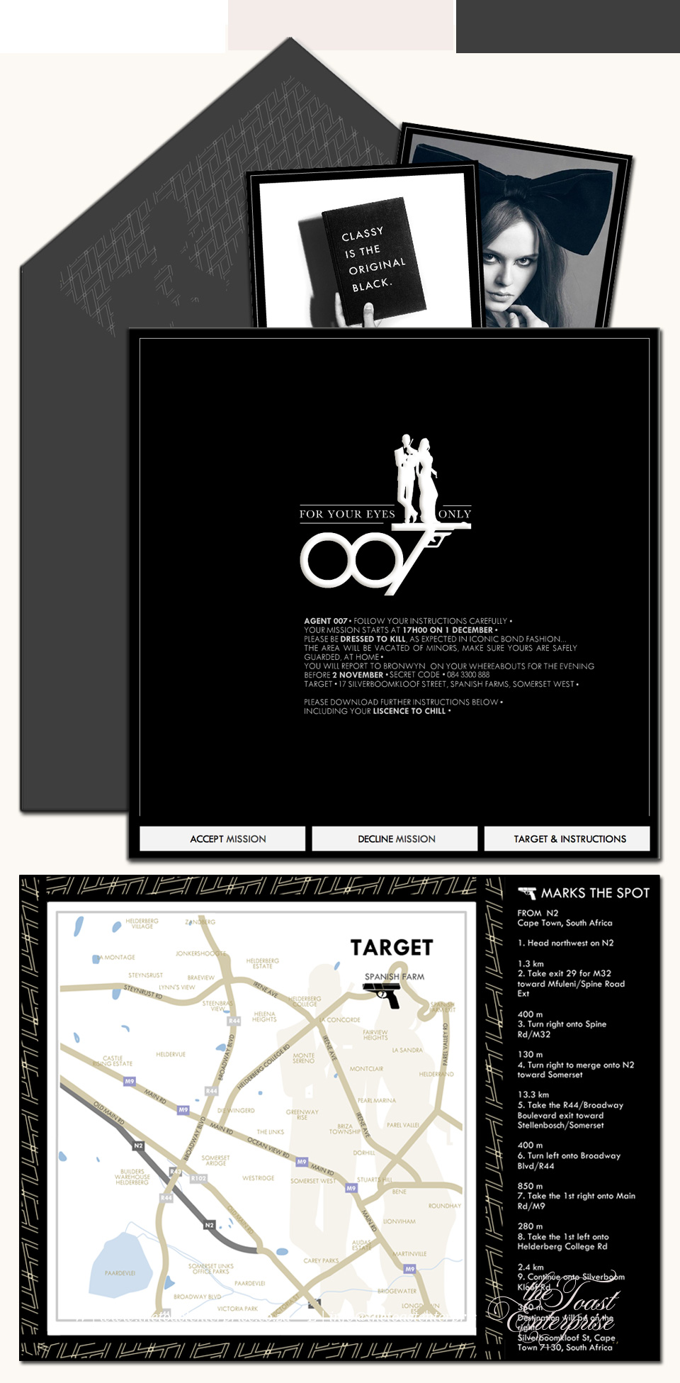 17+ Images About James Bond Wedding Invitations On Pinterest