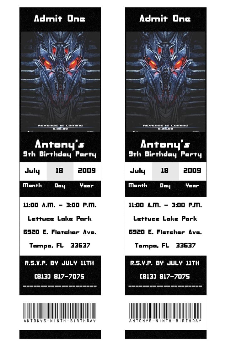 17+ Images About Party  Transformers On Pinterest