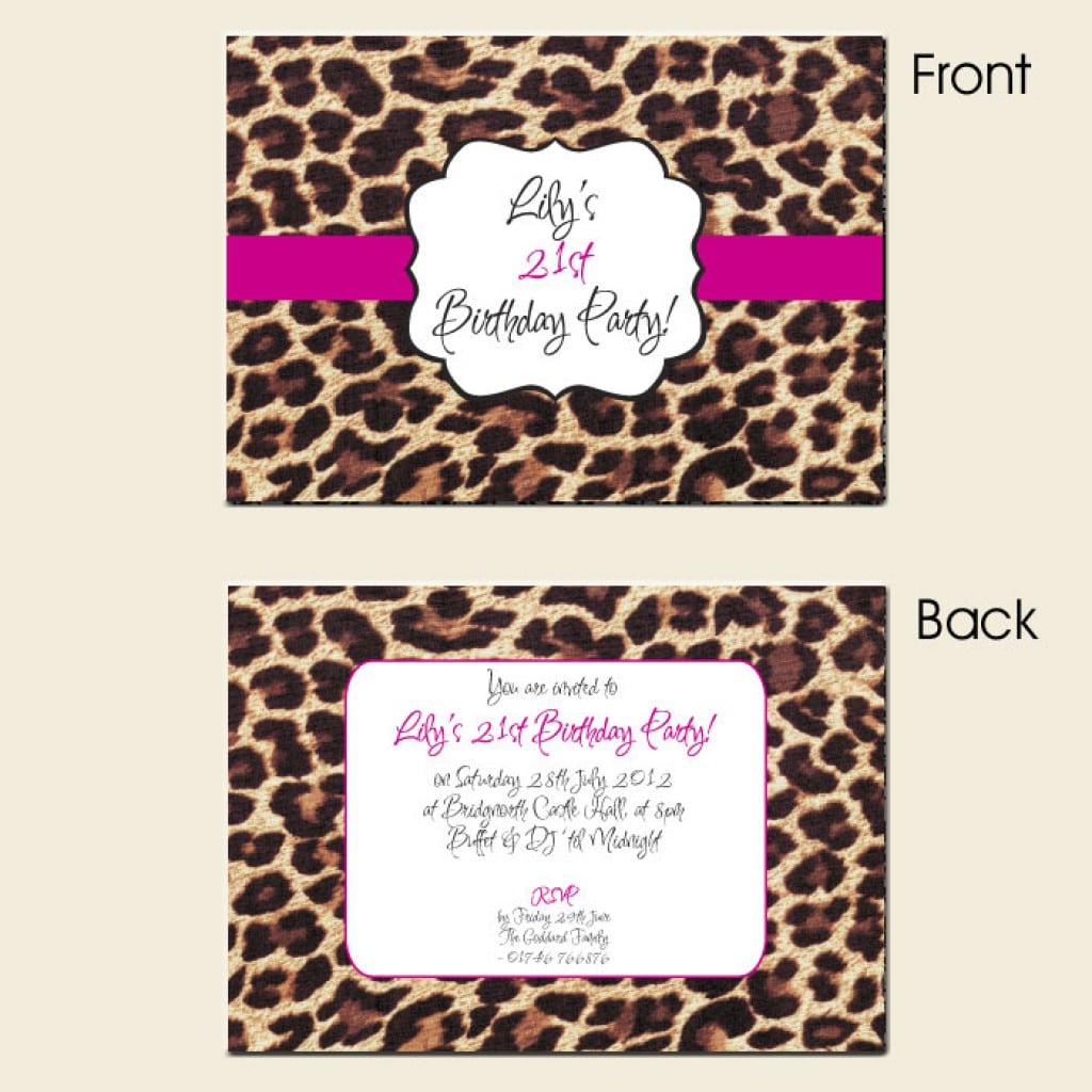 18th Birthday Free Invitation Maker