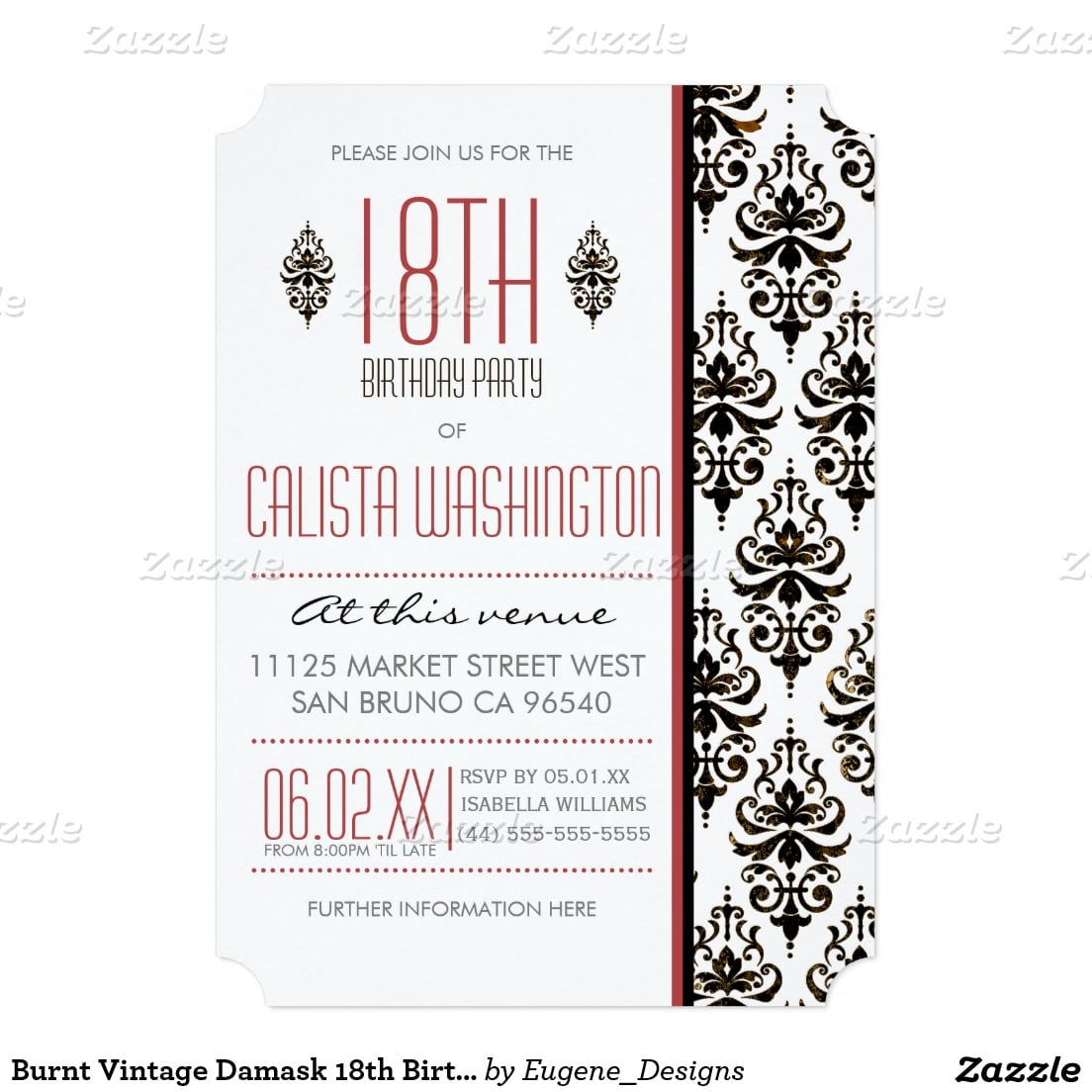 18th Birthday Party Invitations Alluring 18th Birthday Party