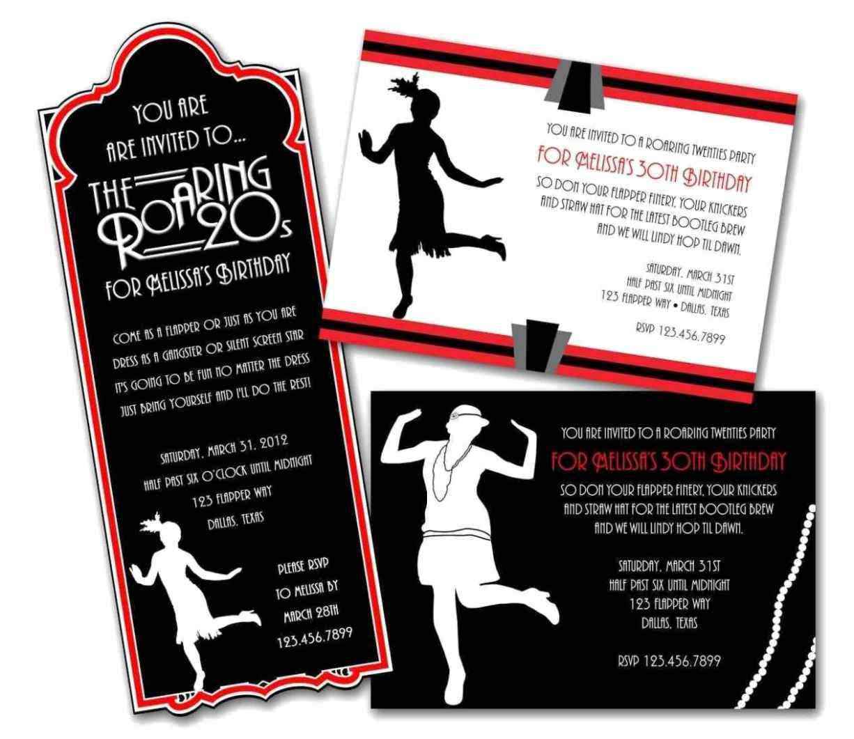 1920 Party Invitation