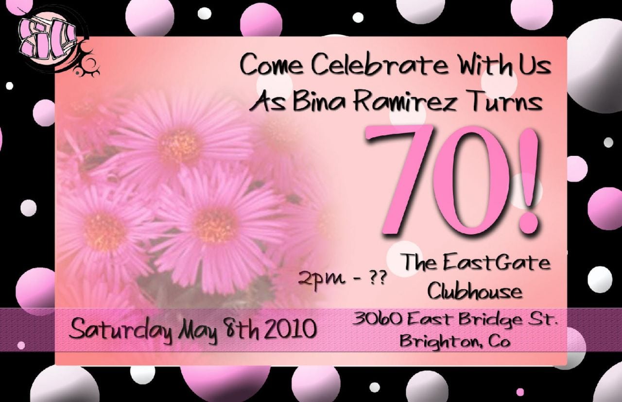 33 70th Birthday Invitation Templates Free