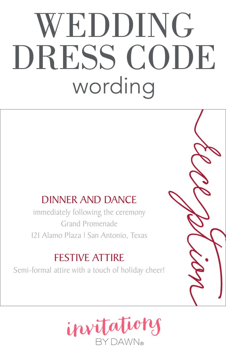5 Fancy Party Invitation Dress Code Wording