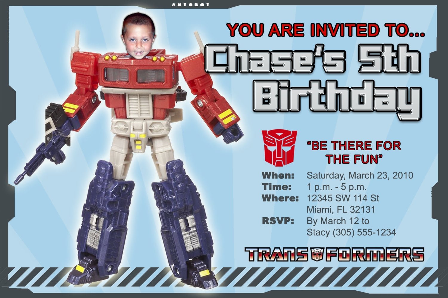 78+ Images About Transformers Birthday On Pinterest