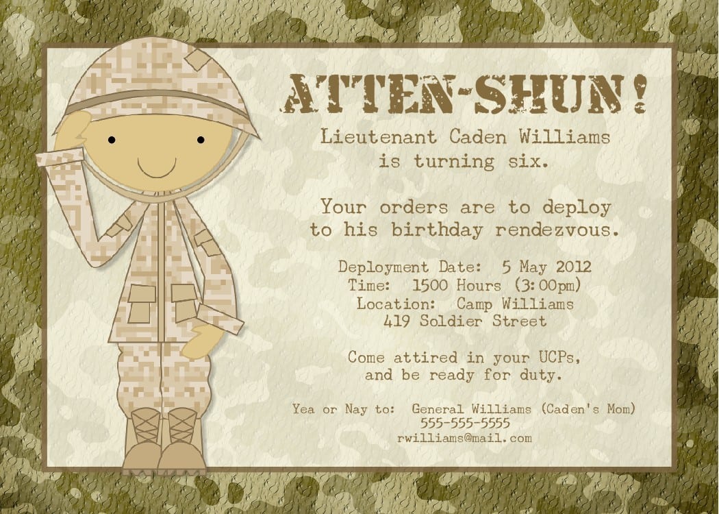 Army Wedding Invitations Wedding Invitations Diy Kits At Last