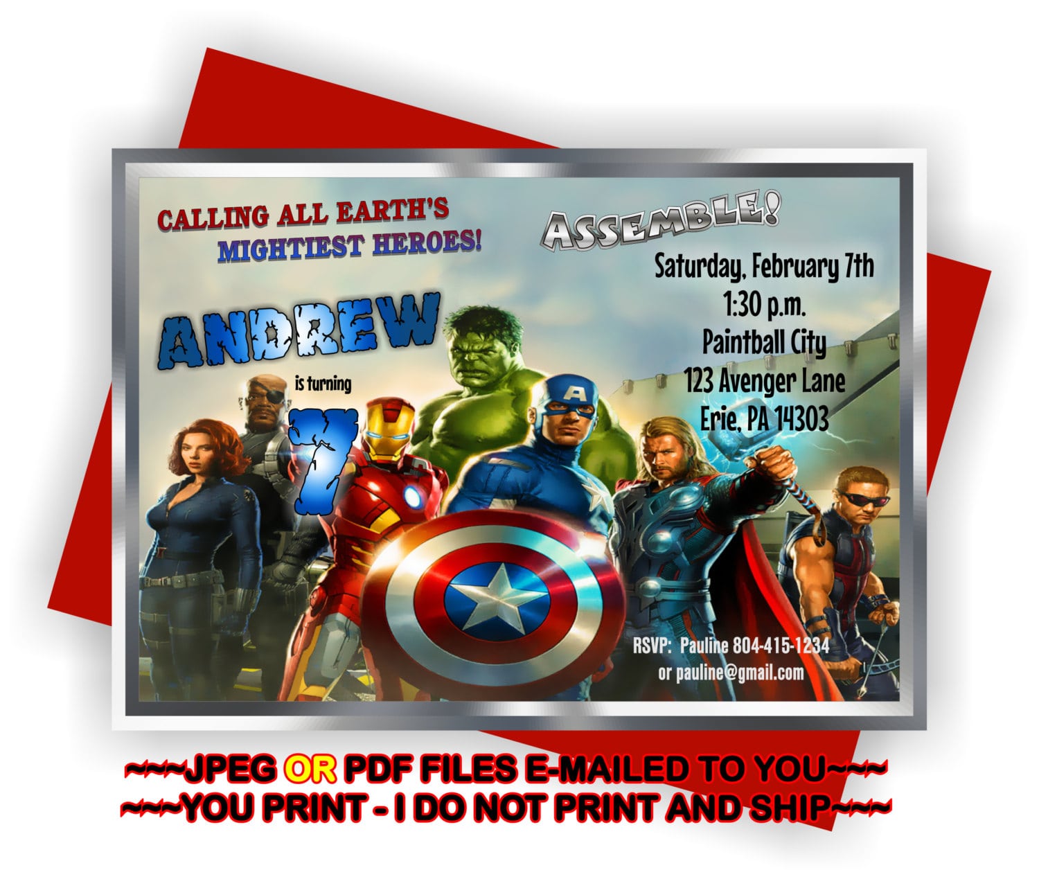 Avengers Party Invitations Printable Pictures About Avengers Party